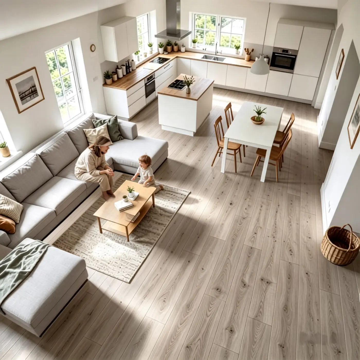 Acorn Greige Oak SPC Click Flooring